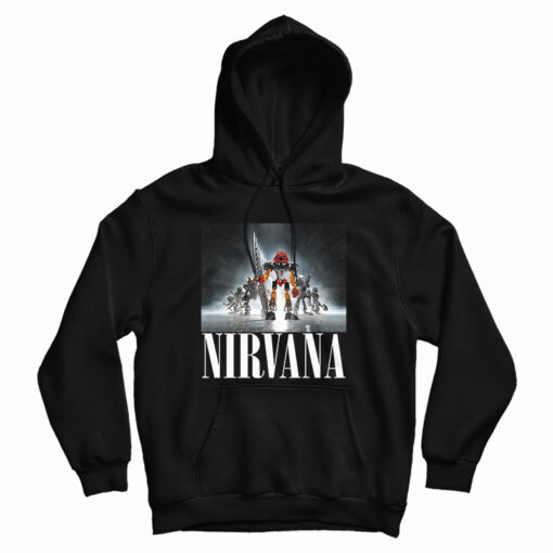 Get It Now Nirvana x Bionicle Hoodie For Men's And Women's Get It Now Nirvana x Bionicle Hoodie For Men's And Women's