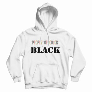 Get It Now People Of Color Black Hoodie For Men’s And Women’s