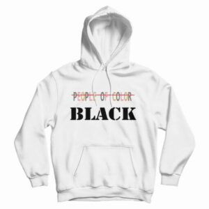 Get It Now People Of Color Black Hoodie For Men’s And Women’s