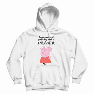 Get It Now Peppa Pig Praying Hoodie For Men’s And Women’s