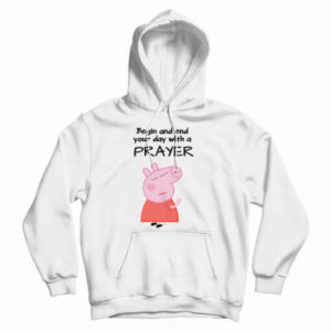 Get It Now Peppa Pig Praying Hoodie For Men’s And Women’s