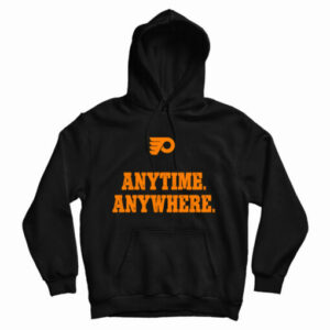 Get It Now Philadelphia Flyers Anytime Anywhere Logo Hoodie