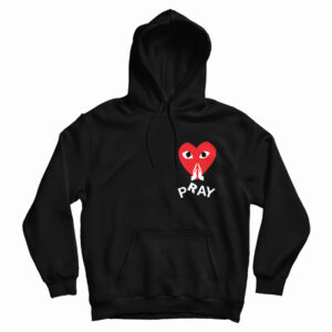 Get It Now Pray Commes Des Garcons Play Parody Hoodie For UNISEX