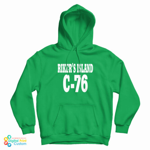 Get It Now Rikers Island C-76 Hoodie Get It Now Rikers Island C-76 Hoodie
