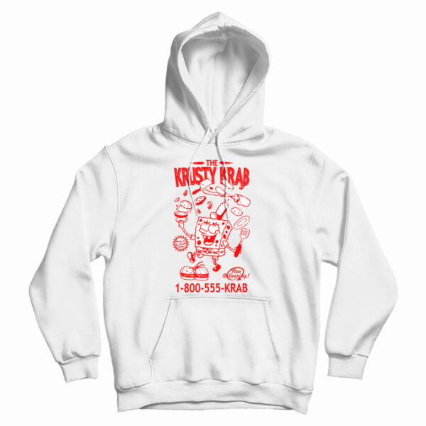 Get It Now The Krusty Krab Now Delivering Hoodie For UNISEX