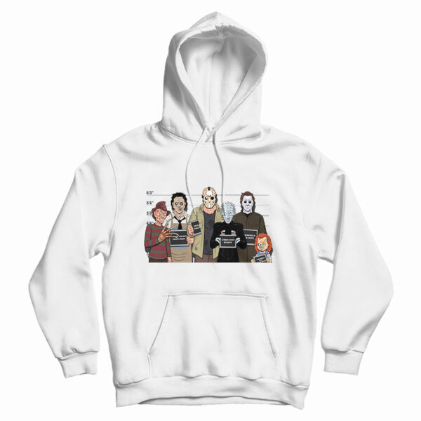Get It Now The Usual Horror Suspects Classic Halloween Hoodie
