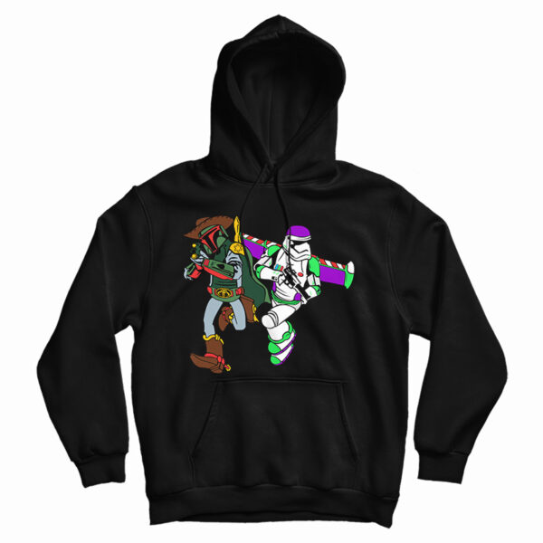 Get It Now Toy Story Star Wars Crossover Hoodie For Men’s And Women’s