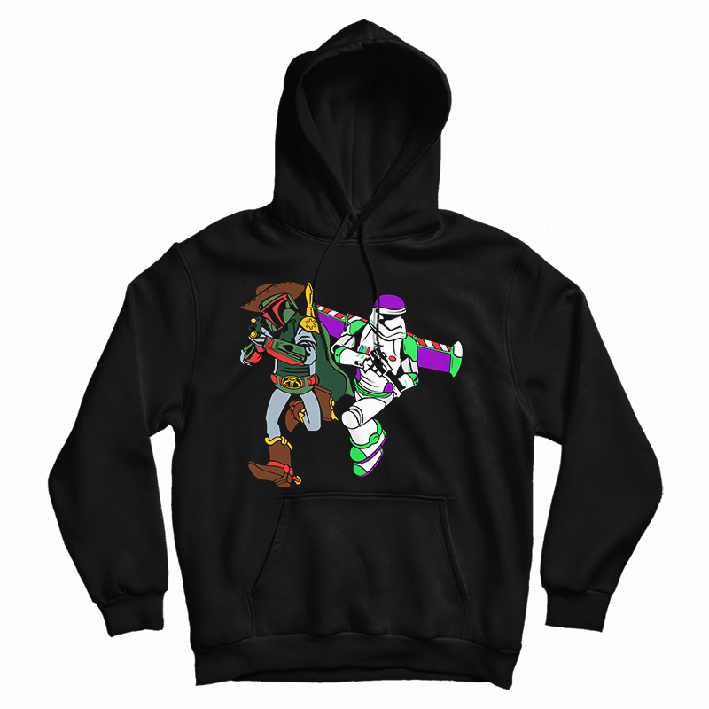 Get It Now Toy Story Star Wars Crossover Hoodie For Men's And Women's Get It Now Toy Story Star Wars Crossover Hoodie For Men's And Women's