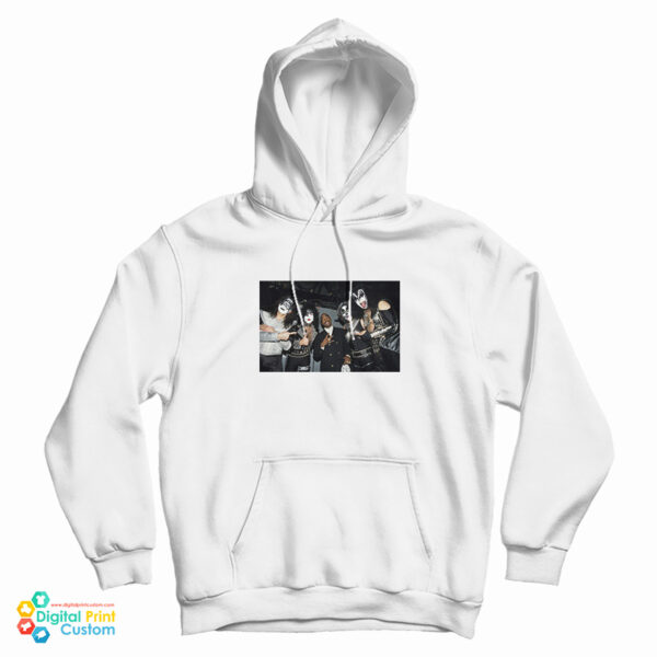 Get It Now Tupac And KISS Band Hoodie