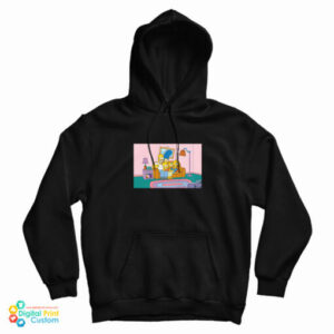 Get it Now The Simpsons Family On The Couch Hoodie