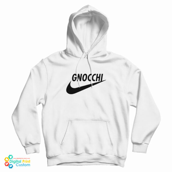 Gnocchi Nike Parody Logo Hoodie