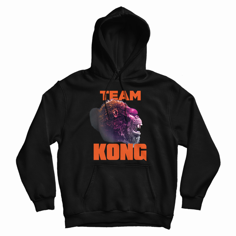 Godzilla Vs Kong Team Kong Hoodie For UNISEX Godzilla Vs Kong Team Kong Hoodie For UNISEX