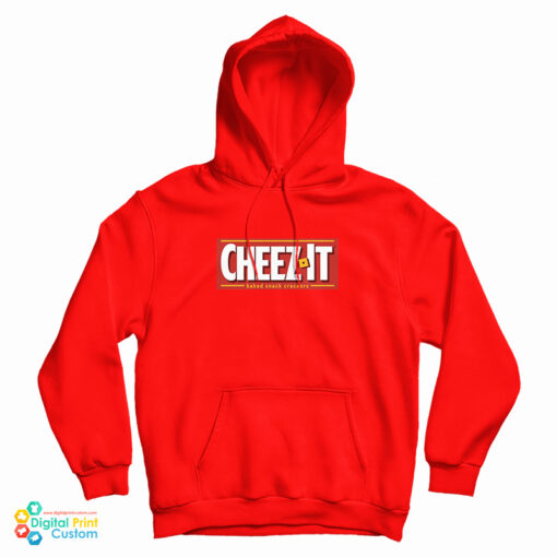 Grab It Fast Cheez-It Logo Hoodie For UNISEX Grab It Fast Cheez-It Logo Hoodie For UNISEX