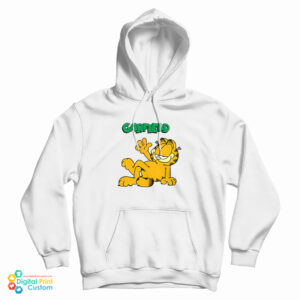 Grab It Fast Garfield Say Hi Hoodie For UNISEX
