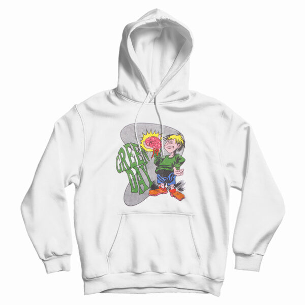 Green Day Brain Boy Hoodie For UNISEX