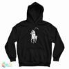 Grim Reaper Polo Parody Hoodie For UNISEX