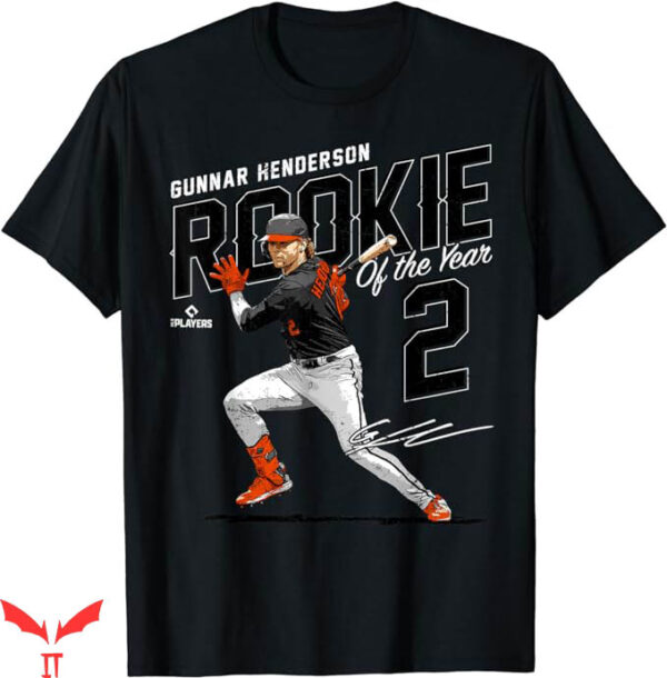 Gunnar Henderson T-Shirt 2023 AL Rookie Of The Year