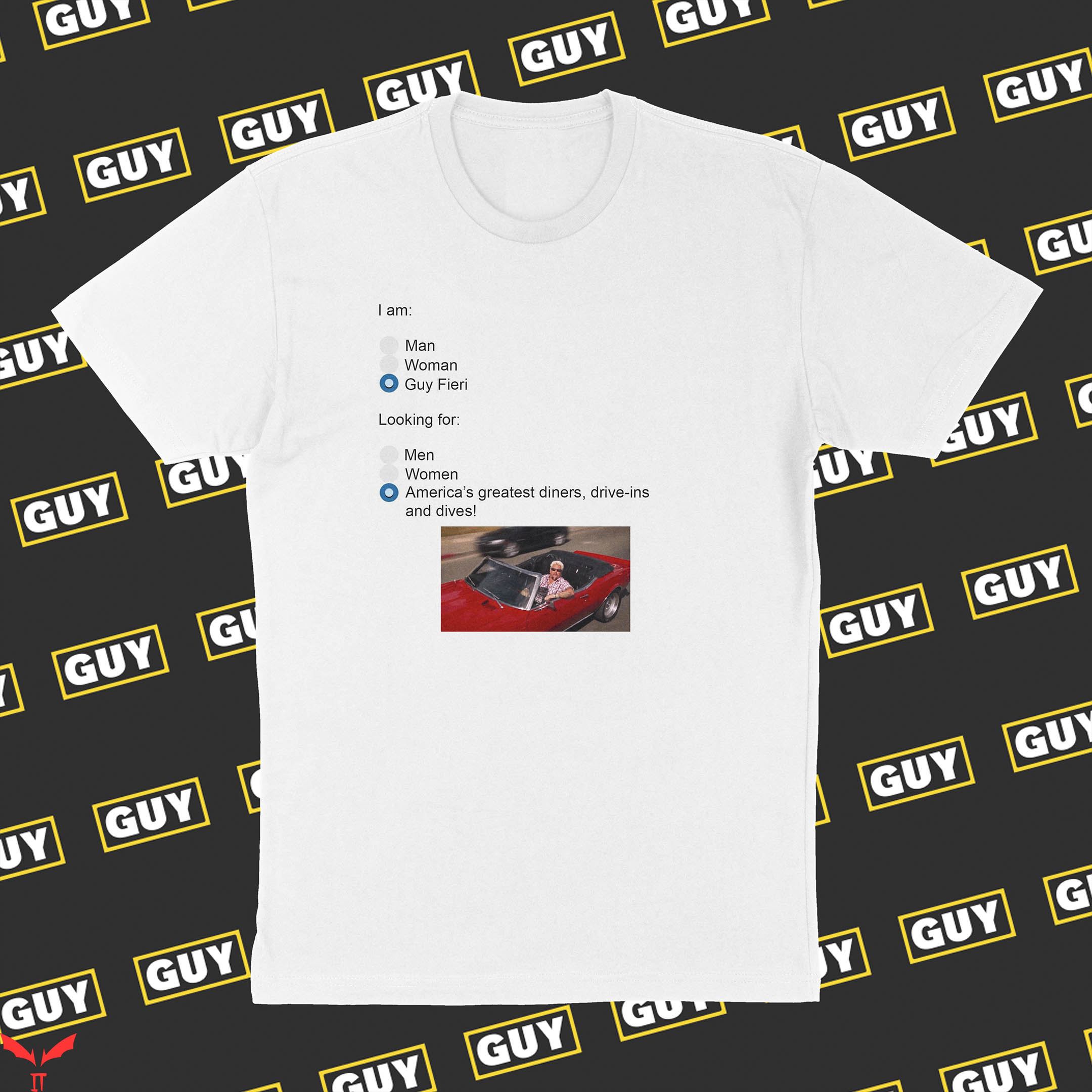 Guy Fieri T-Shirt Looking For Guy Fieri T-Shirt Looking For