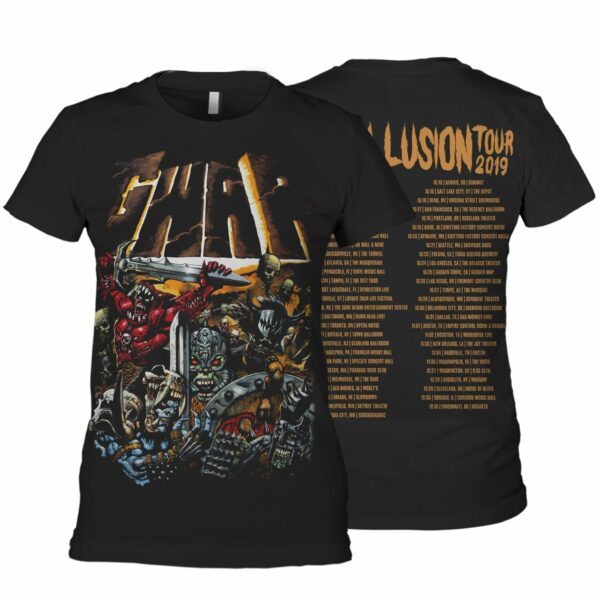Gwar The Blood Of Gods Album Art 2019 Tour Girls T-shirt