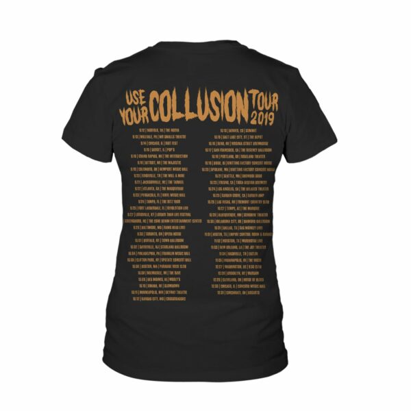 Gwar The Blood Of Gods Album Art 2019 Tour Girls T-shirt