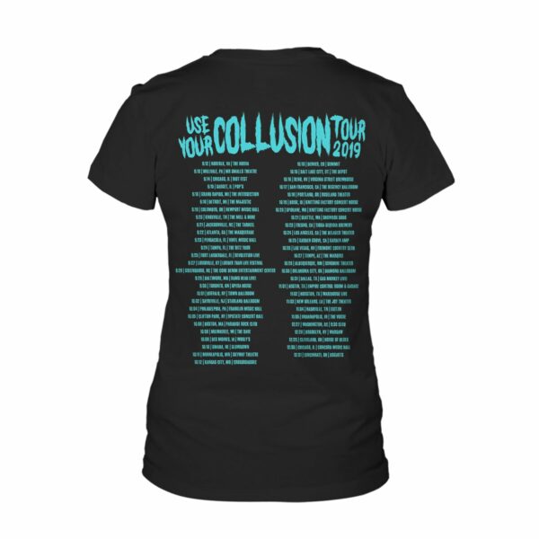 Gwar Use Your Collusion 2019 Tour Girls T-shirt