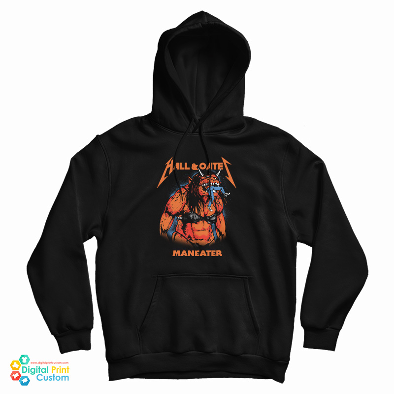 Hall And Oates Maneater Metallica Hoodie Hall And Oates Maneater Metallica Hoodie