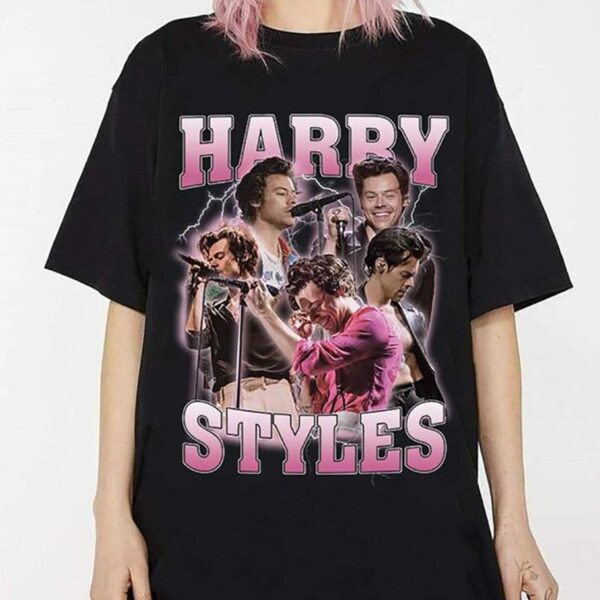 Harry Styles Vintage Shirt Homage T-Shirt