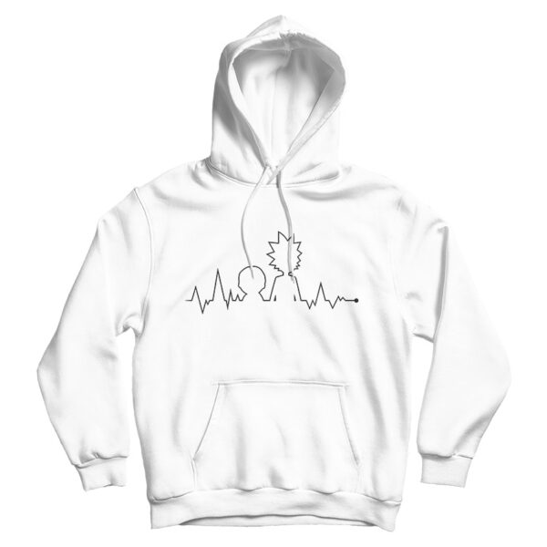 Heartbeat Rick and Morty Hoodie Cheap For Men’s And Women’s