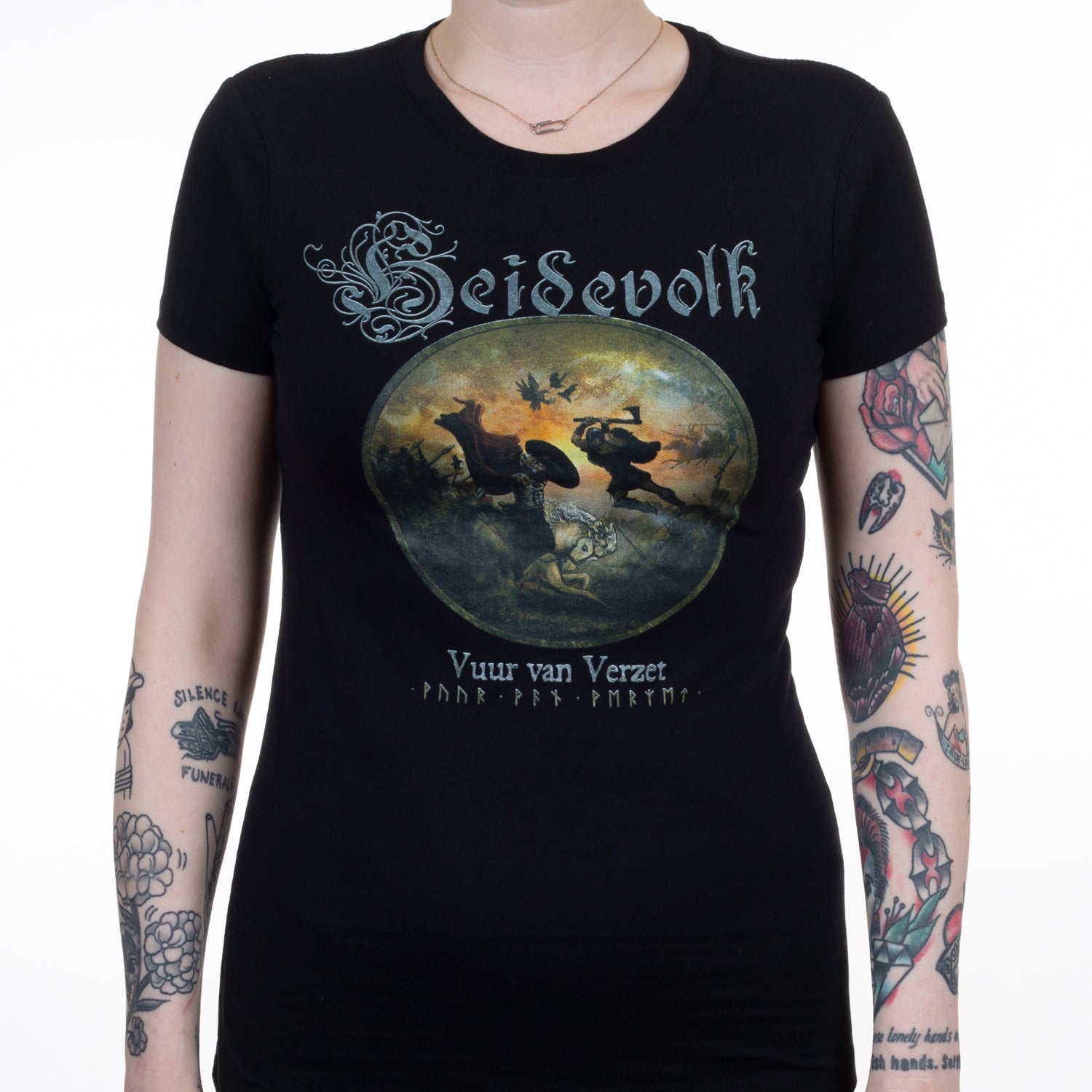 Heidevolk Vuur Van Verzet Girls T-shirt Heidevolk Vuur Van Verzet Girls T-shirt