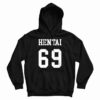 Hentai 69 Baseball Hoodie For UNISEX