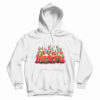 Hentai Graffiti Flames Hoodie For UNISEX