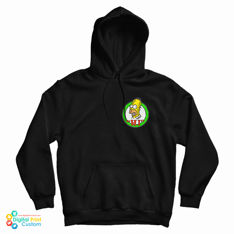 Homer Simpson Corporate Logo Hoodie Homer Simpson Corporate Logo Hoodie