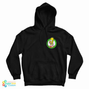 Homer Simpson Corporate Logo Hoodie