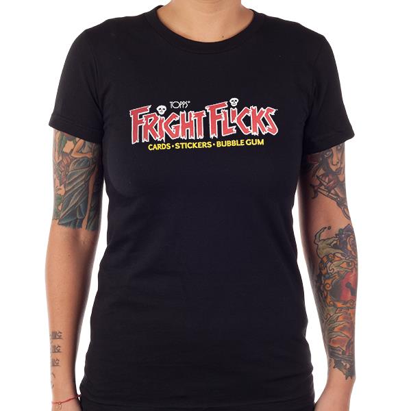 Horror Business Fright Flicks Logo Girls T-shirt Horror Business Fright Flicks Logo Girls T-shirt