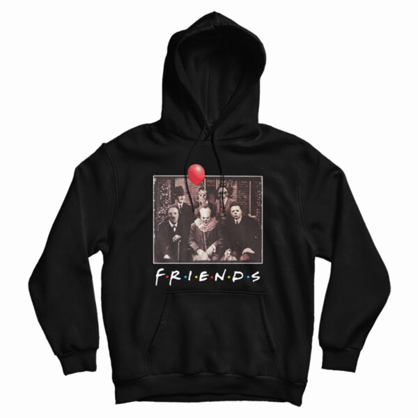 Horror Character Friends Halloween Hoodie
