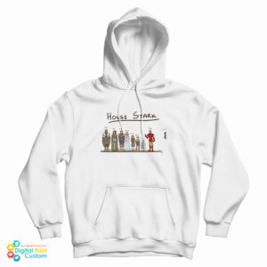 House Stark Cartoon Hoodie For UNISEX