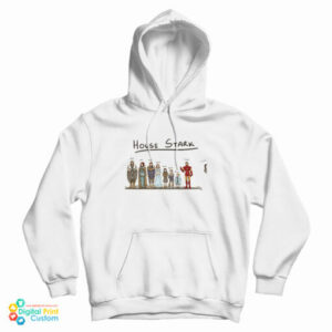 House Stark Cartoon Hoodie For UNISEX
