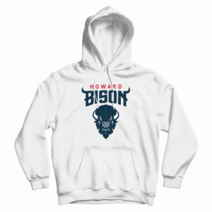 Howard Bison Logo Youth Hoodie For UNISEX
