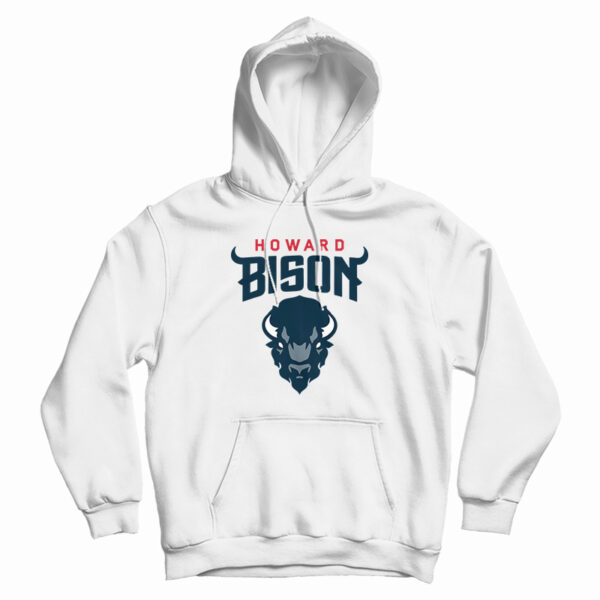 Howard Bison Logo Youth Hoodie For UNISEX