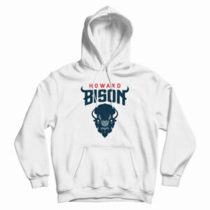 Howard Bison Logo Youth Hoodie For UNISEX