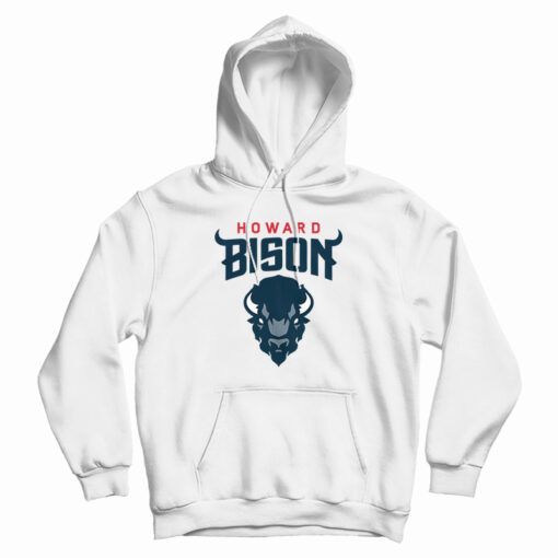 Howard Bison Logo Youth Hoodie For UNISEX Howard Bison Logo Youth Hoodie For UNISEX