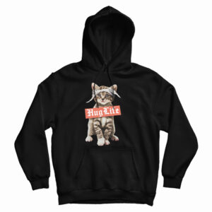 Hug Life Cat Hoodie For UNISEX