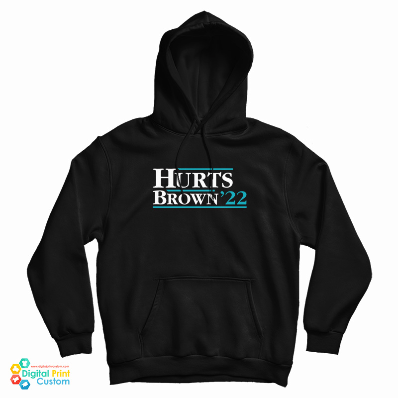 Hurts Brown 22 Hoodie For UNISEX Hurts Brown 22 Hoodie For UNISEX