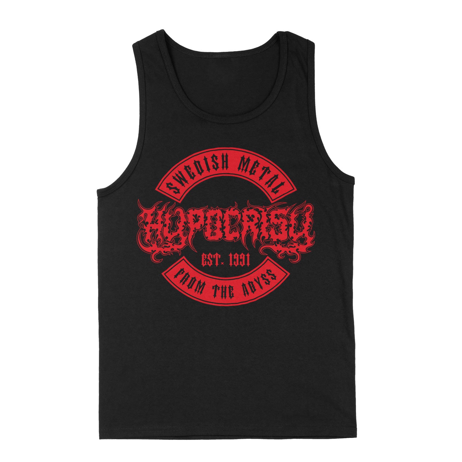 Hypocrisy Red Circle Tank Top Hypocrisy Red Circle Tank Top