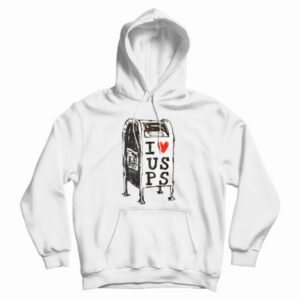 I Heart USPS Hoodie For UNISEX