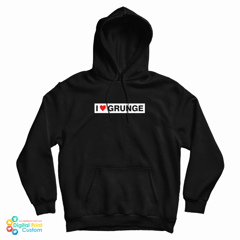 I Love Grunge Eddie Vedder Hoodie For UNISEX I Love Grunge Eddie Vedder Hoodie For UNISEX