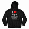I Love Jesus And That One Part In The Montero Music Hoodie For UNISEX