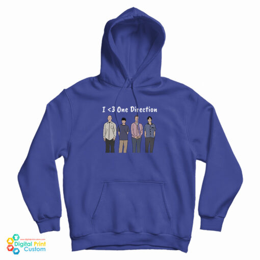 I Love One Direction Weezer Hoodie For U I Love One Direction Weezer Hoodie For U