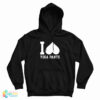I Love Yoga Pants Hoodie For UNISEX