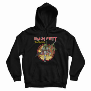 Iron Fett The Mandalorian Parody Hoodie